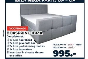 boxspring ibiza