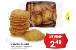 nougatine koekjes