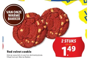 red velvet cookie