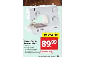 Naaimachine aanbieding