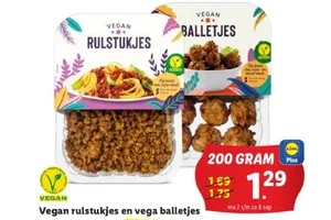 vegan rulstukjes