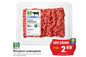 biologisch rundergehakt