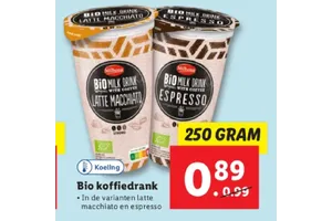 bio milk drink espresso