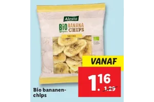 bio bananen chips