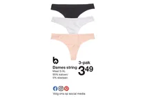 dames string