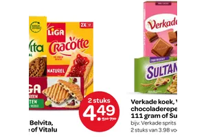 verkade koek chocoladerepe