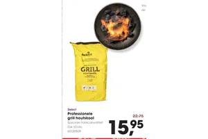 professionele grill houtskool