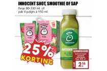 innocent shot smoothie of sap