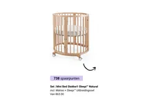 mini bed stokke sleepiTM natural