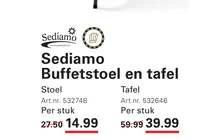 buffetstoel