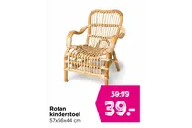 rotan kinderstoel
