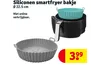 siliconen smartfryer bakje