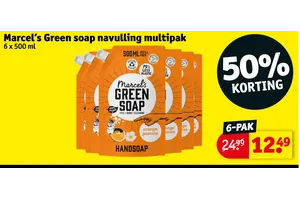 green soap navulling