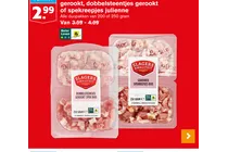 gerookte spekreepjes julienne
