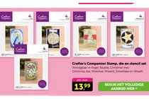 crafter s companion stamp die en stencil set