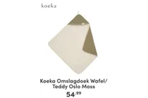 omslagdoek wafel teddy oslo moss
