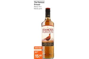 the famous grouse blended scotch whisky