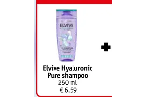 elvive hyaluronic pure shampoo