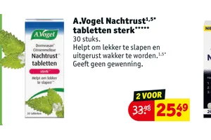 nachtrust tabletten sterk