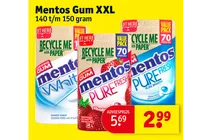 mentos gum xxl