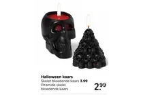 piramide skelet bloedende kaars