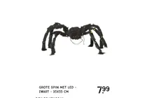 grote spin met led