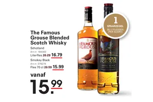 the famous grouse blended scotch whisky