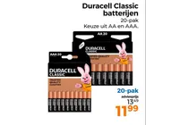 duracell classic batterijen