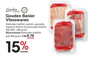 Gebraden kipfilet nu 15.00% korting aanbieding