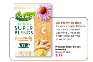 pickwick super blends immunity thee