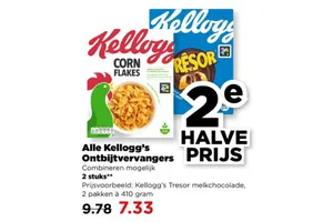 kellogg s ontbijtvervangers