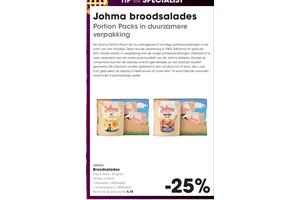 johma broodsalades