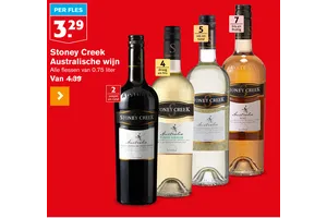 stoney creek pinot grigio