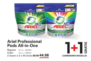 ariel professional pods all in one