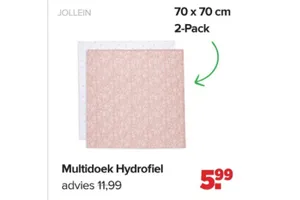 Multidoek Hydrofiel aanbieding