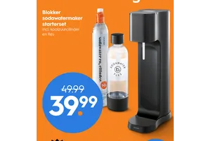 sodawatermaker starterset