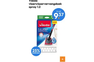 vileda vloerwisservervangdoek spray