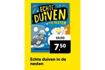 echte duiven in de nesten