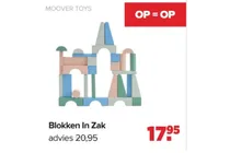 blokken in zak