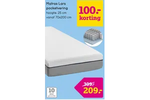 matras lars pocketvering