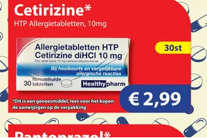 cetirizine allergietabletten