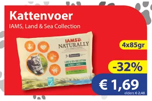 Kattenvoer aanbieding