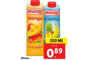 Fruit drink aanbieding