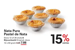 nata pura pastel de nata