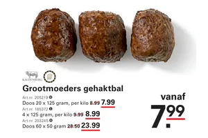 grootmoeders gehaktbal