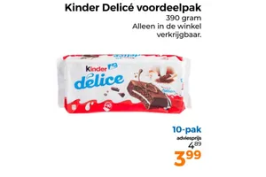 Kinder Delicé aanbieding