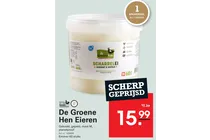 de groene hen eieren