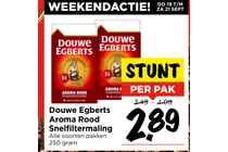 douwe egberts aroma rood snelfiltermaling