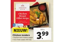 chicken breast fillet strips