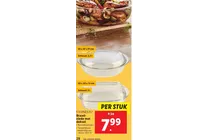braadslede met deksel